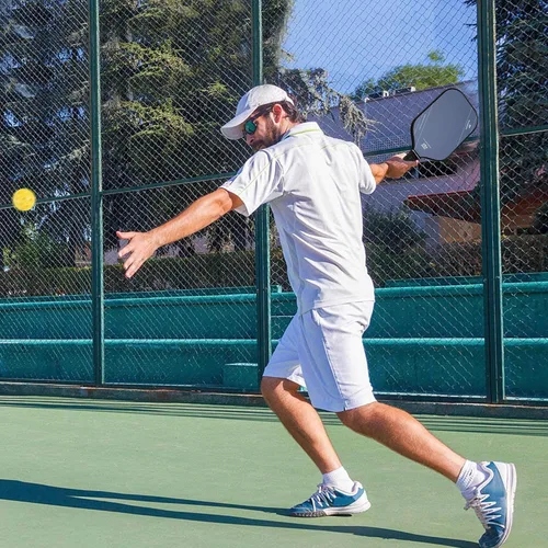 Miniatura 6 de Raqueta de pickleball FH-500 T700, raqueta de pickleball ofensiva de 0.551 in de grosor a dos manos, velocidad y control