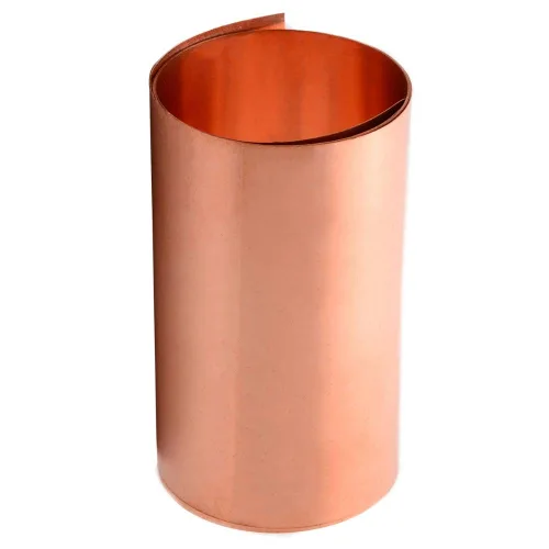 Miniatura 4 de Rollo de hoja de cobre de 0.008 in de espesor de alta pureza de cobre puro Cu hoja de metal placa de lámina 100mmx1000mm2