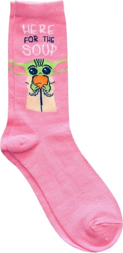 Miniatura 4 de STAR WARS JuniorsLadies Baby Yoda Crew Socks 5 Pair Pack Size 4-10