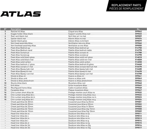 Miniatura 6 de CXK Atlas Dual Sport - Casco de moto