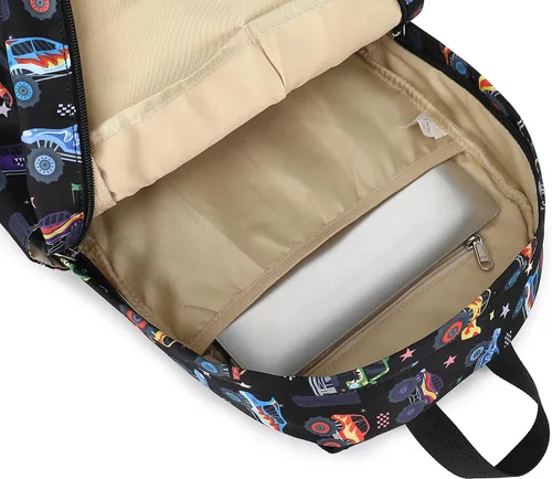 Miniatura 132 de CAMTOP - Conjunto de mochila y lonchera con estampados divertidos para niños de preescolar y primaria), Y0058-2