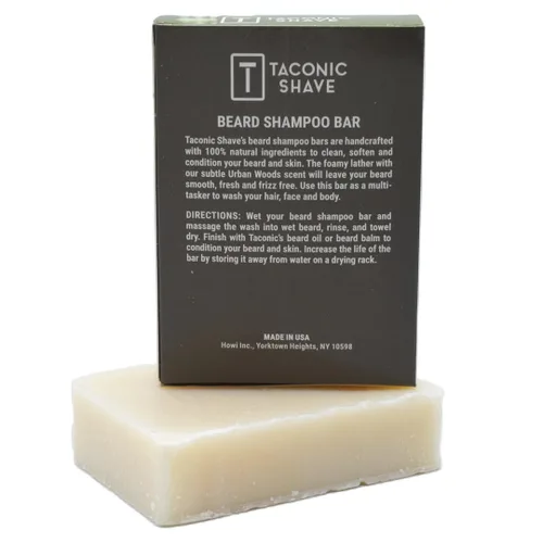 Miniatura 3 de Taconic Shave Conditioniing Beard Shampoo Bar 5 Oz, 100% Natural/Handcrafted, Great For Itchy Beards, FIghts Beardruff while softening &