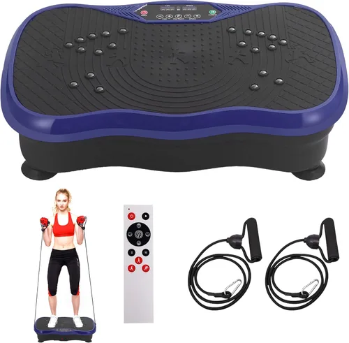 Miniatura 8 de Vibration Plate Exercise Machine, Vibrating Plate Fitness Platform with Remote Control – Portable Vibration Plates for Lymphatic Drainage