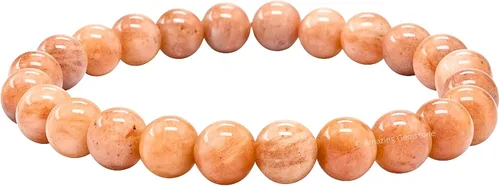 Miniatura 606 de Amazing Gemstone Pulsera de cristal para mujeres y hombres, pulsera de cristal curativo de protección, pulsera elástica con cuentas de piedras