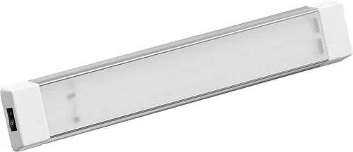 Lámpara de techo LED para caravana con interruptor de encendido/apagado de 18.5 pulgadas, 5000 K, blanco natural, 12 V/24 V CC, 1440 lúmenes,