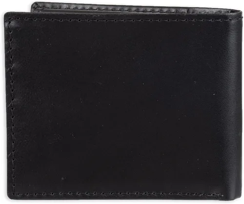 Miniatura 4 de Columbia Cartera RFID para hombre, Cuero negro
