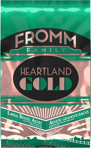 Fromm Heartland Gold - Alimento seco para perros adultos de razas grandes y gigantes, receta de carne de res, 12 libras