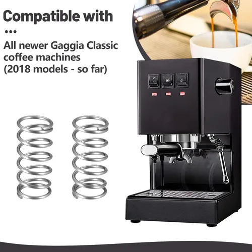 Miniatura 2 de Máquina de café expreso compatible con Gaggia Classic 9 Bar Opv Coffee Machine Kits para Gaggia Classic Pro Opv Mod Springs Piezas Accesorios