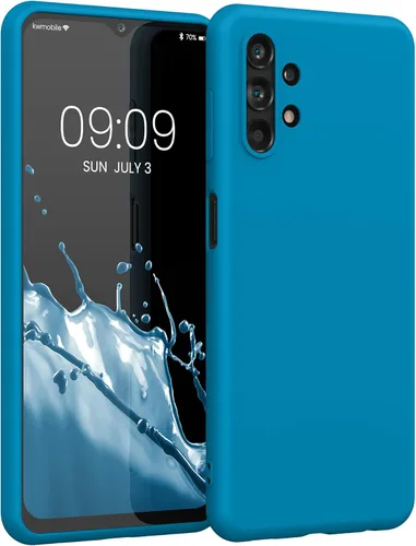 Miniatura 83 de kwmobile Funda compatible con Samsung Galaxy A23 4G / 5G - Funda de silicona TPU metálica suave y delgada - Rojo oscuro metálico
