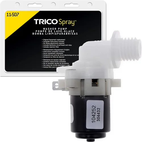 TRICO Bomba de repuesto automotriz para lavaparabrisas en aerosol (11-507) Compatible con años de modelo selectos de Chrysler, Dodge, Jeep y Plymouth