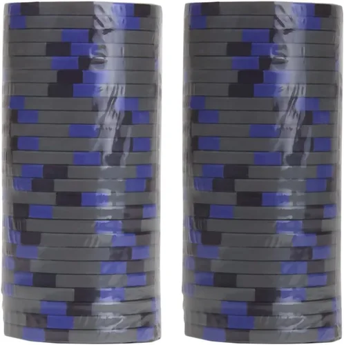 Miniatura 2 de Claysmith Gaming Paquete de 50 fichas de póquer Showdown, compuesto de arcilla pesada de 0.48 oz