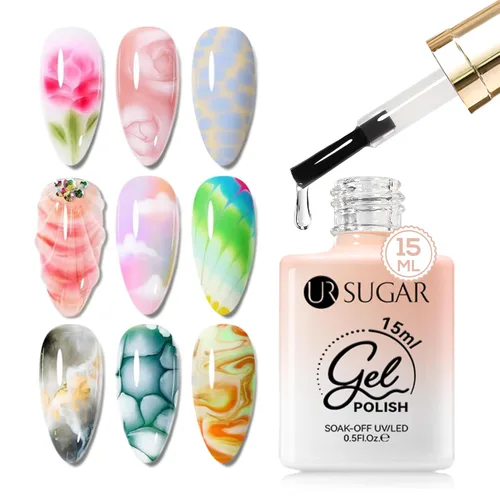 Miniatura 24 de UR SUGAR Crystal Cat - Esmalte de uñas de gel magnético para ojos, color gris, 0.5 onzas líquidas, esmalte de gel magnético iridiscente