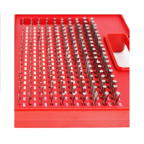 Miniatura 4 de HFS(R) Juego de calibradores de pernos de acero Minus con estuche 190 piezas (0.061-0.250")