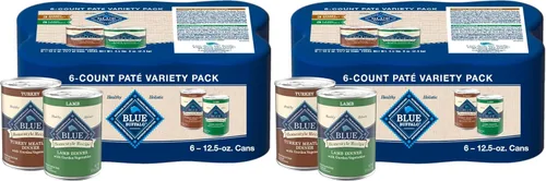 Miniatura 25 de Blue Buffalo Homestyle - Comida húmeda para perro, receta casera, alimento para perro adulto, vacuno, lata de 12.5 onzas (Paquete de 12.5)
