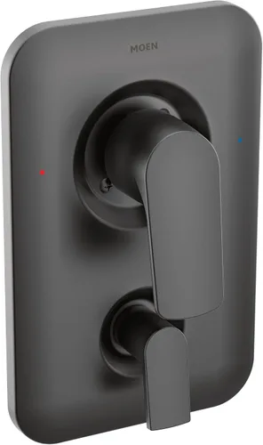 Miniatura 4 de Moen Method T2810 - Válvula de ducha cromada Posi-Temp con kit de ajuste de válvula de transferencia de 3 funciones, requiere válvula, T2810
