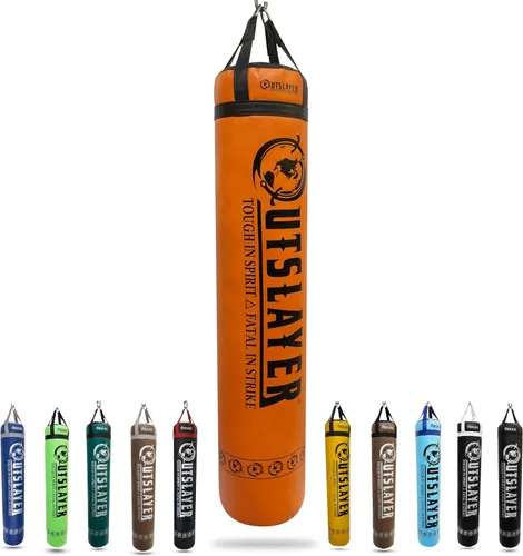 Miniatura 10 de Outslayer Muay Thai Kickboxing Bolsa pesada (130 libras)