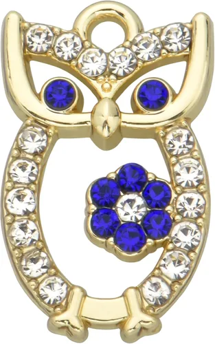 Miniatura 56 de Paquete de 20 dijes de diamantes de imitación chapados en oro, accesorios de cristal para collares, pulseras, joyería, manualidades, bricolaje