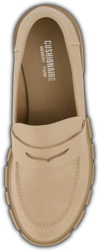 Miniatura 5 de CUSHIONAIRE Mocasines Pierce sin cordones para mujer + espuma viscoelástica, anchos disponibles, Negro
