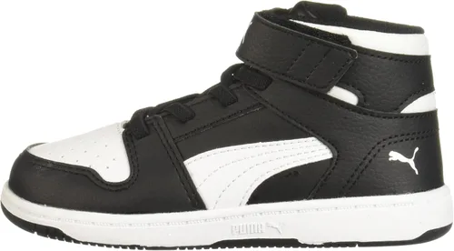 Miniatura 8 de PUMA Tenis de velcro para niños, NegroBlancoRojo