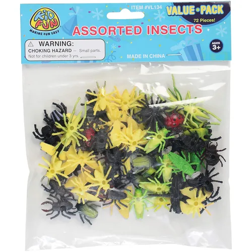 Miniatura 3 de U.S. Toy VL134 - Insectos surtidos (72 piezas)