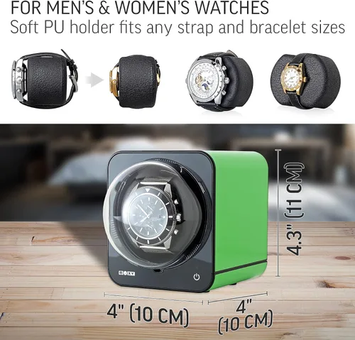 Miniatura 3 de Rebobinador de reloj para relojes automáticos en posición vertical (con adaptador de CA)