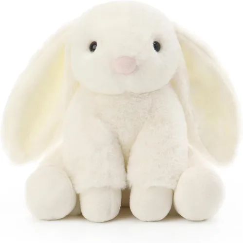Miniatura 8 de Apricot Lamb Peluche de conejo crema para niños, juguetes de peluche suaves y lindos para bebés niñas y niños, 6 pulgadas