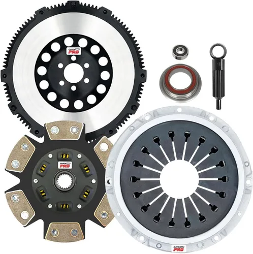 PRO Performance Stage 3 - Kit de embrague con volante Chromoly compatible con Toyota Supra Turbo 3.0L 7M-GTE de 5 velocidades R154 MK3 1987-1992