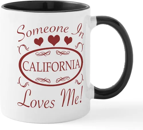Miniatura 103 de CafePress Taza de café de cerámica de 11 oz (11.0 fl oz) de San Francisco Blanco - Taza San Francisco