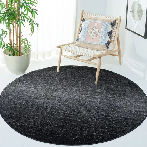 Miniatura 23 de SAFAVIEH Adirondack Collection - Alfombra decorativa, 2 pies 6 pulgadas x 4 pies, color negro y gris, diseño moderno, no desprende pelusa y de fácil