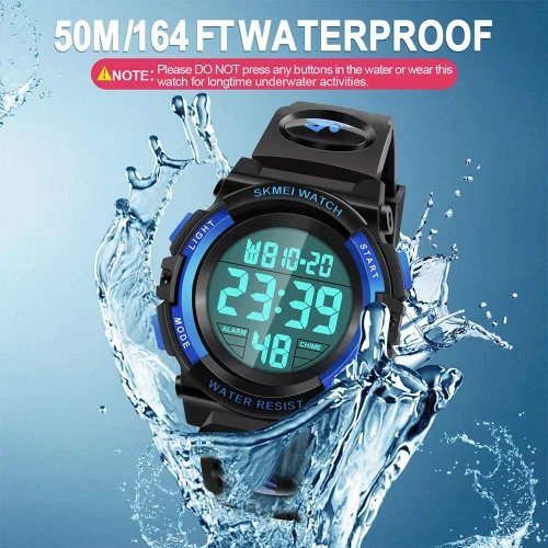 Miniatura 4 de Dodosky Reloj impermeable multifuncional LED para niños - Regalos para niños