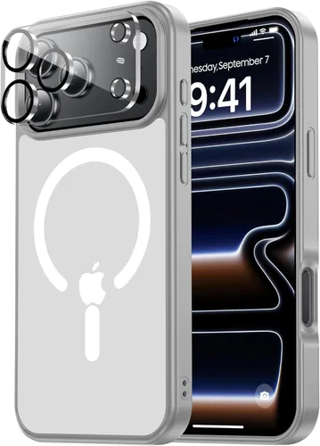 Miniatura 37 de Tigowos Magnetic Guardian - Funda diseñada para iPhone 11 Pro [probada en caídas de grado de 10 pies y compatible con MagSafe] Funda delgada Negro