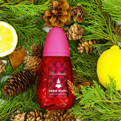 Miniatura 2 de Amber Woods by Pino Silvestre - Colonia para hombres - Aroma aromático, amaderado y picante - Mezclado con lavanda, pachulí y sándalo - Espray EDT