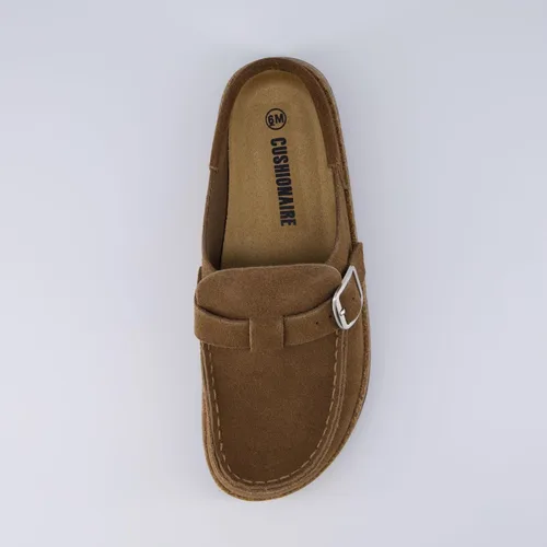 Miniatura 6 de CUSHIONAIRE Women's Hobby Genuine Leather Cork Footbed Clog with +Comfort