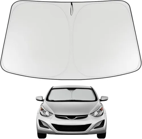 Miniatura 66 de Proadsy Parasol para parabrisas actualizado 2025, ajuste personalizado Dodge RAM 1500 2Dr 2019-2024 2025, 4 capas, plegable, protector de parasol