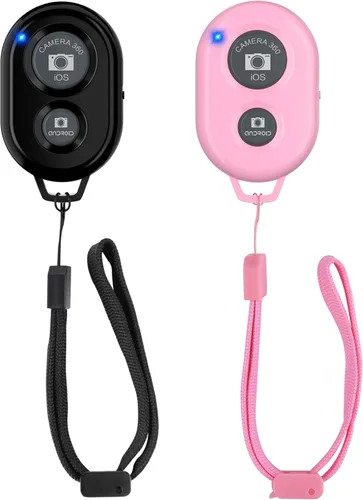 Miniatura 9 de Obturador remoto de cámara inalámbrico para smartphones (2 unidades), control remoto de cámara para teléfono compatible con iPhone/Android - Crea