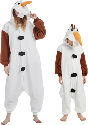 SWEETXIN Pijama unisex para adultos y niños, para Halloween, Navidad, ropa de dormir, traje de cosplay para mujeres y hombres