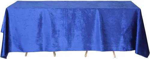 Miniatura 58 de Efavormart - Mantel rectangular de terciopelo negro prémium de 60 x 102 pulgadas para eventos de fiesta de boda