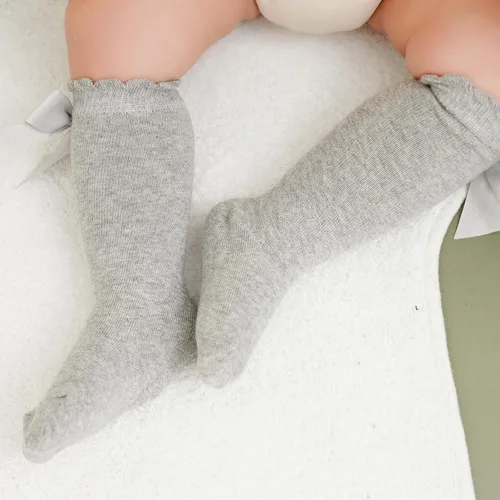 Miniatura 33 de DRESHOW BQUBO - Calcetines de punto para bebé, calcetines de algodón para niñas pequeñas