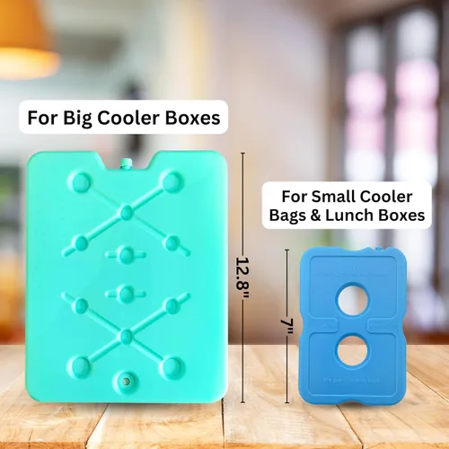 Miniatura 5 de GURIN Paquetes de hielo reutilizables para loncheras, refrigeradores de bolsas o mochilas, frías hasta 8-12 horas de larga duración para camping
