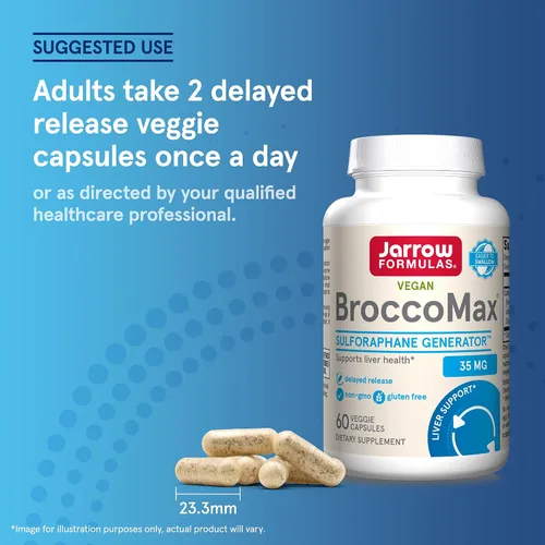 Miniatura 7 de Jarrow Formulas BroccoMax, BROC, 1, 1