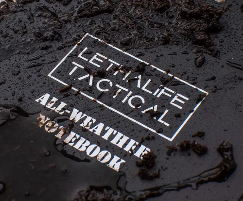 Miniatura 2 de Bloc de notas para todo tipo de clima de 8.5 x 11 pulgadas (negro)