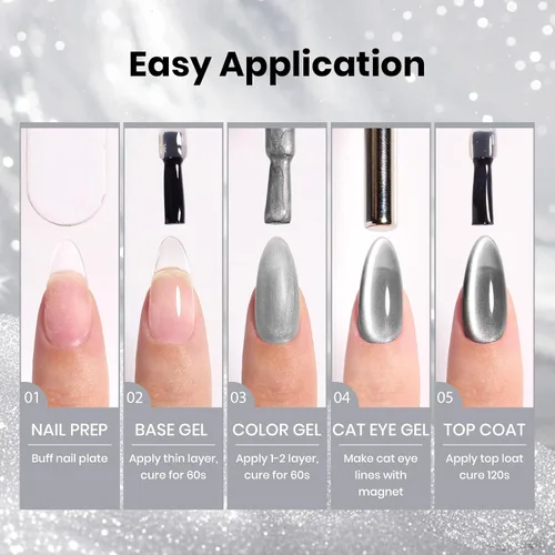 Miniatura 86 de Beetles - Esmalte de uñas de gel rosa claro, 0.5 fl oz, color rosa bebé, esmalte de gel que se absorbe con luz UV LED, arte de uñas de verano, salón