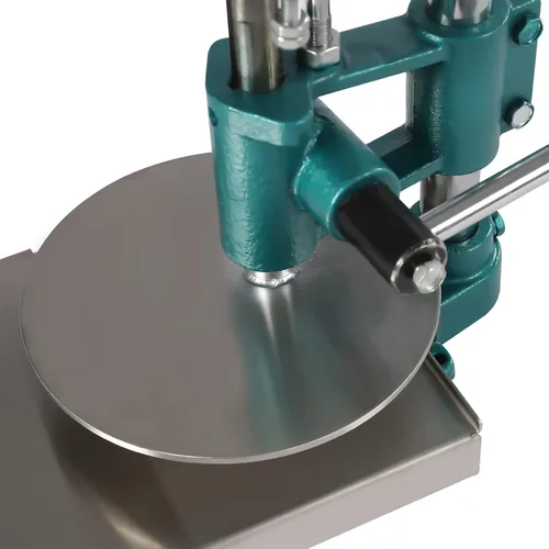 Miniatura 5 de Prensa de masa para pizza, máquina manual de prensa de pastelería de pizza de 7.9 pulgadas con placa de 0.2 pulgadas, máquina para hacer masa