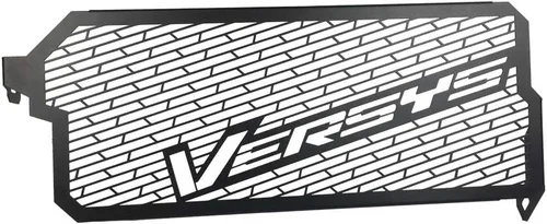 Miniatura 2 de Piezas de motocicleta para KLE650 VERSYS 650 Versys650 2015 2016 2017 2018 2019 2020 2021 Protector de radiador Protector de parrilla (negro)
