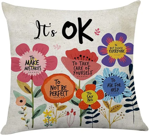 Miniatura 20 de Littlefa Funda de Almohada Be The Sunshine, Fundas de Almohada de Sol, Funda de Almohada Decorativa Sunshine, Funda de Almohada Decorativa de Flores