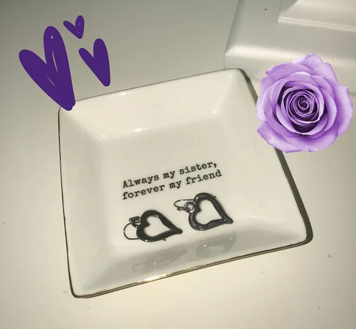 Miniatura 11 de Simply Charmed Amo Mi Abuela – Divertido regalo español para el Día de la Madre para la abuela de cerámica o soporte para anillos – Elegante bandeja
