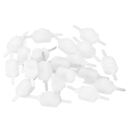 Miniatura 6 de PATIKIL Interruptor de botón de pestillo, 20 piezas de pin recto de encendido/apagado automático DC 30V 1A Micro interruptor de control para Negro