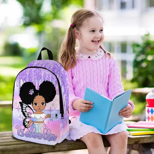 Miniatura 230 de Texto personalizado Elefante desgaste gafas mochila mochila mochila casual Daypack bolsa para mamá niñas, color86-4, Mochilas Daypack