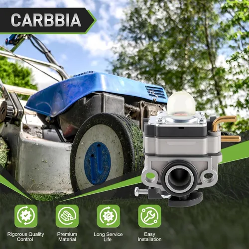 Miniatura 5 de 753-06258 Carburador para Craftsman MTD 316.794011 Soplador para Homelite UT33650 UT33650B para Cub Cadet Tiller para Ryobi RBC430SBSB Desbrozadora