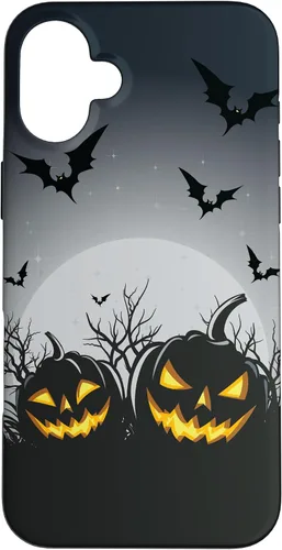 Miniatura 22 de Halloween Case Scary Pumpkin Face Phone Case Halloween Lover Case for iPhone 16